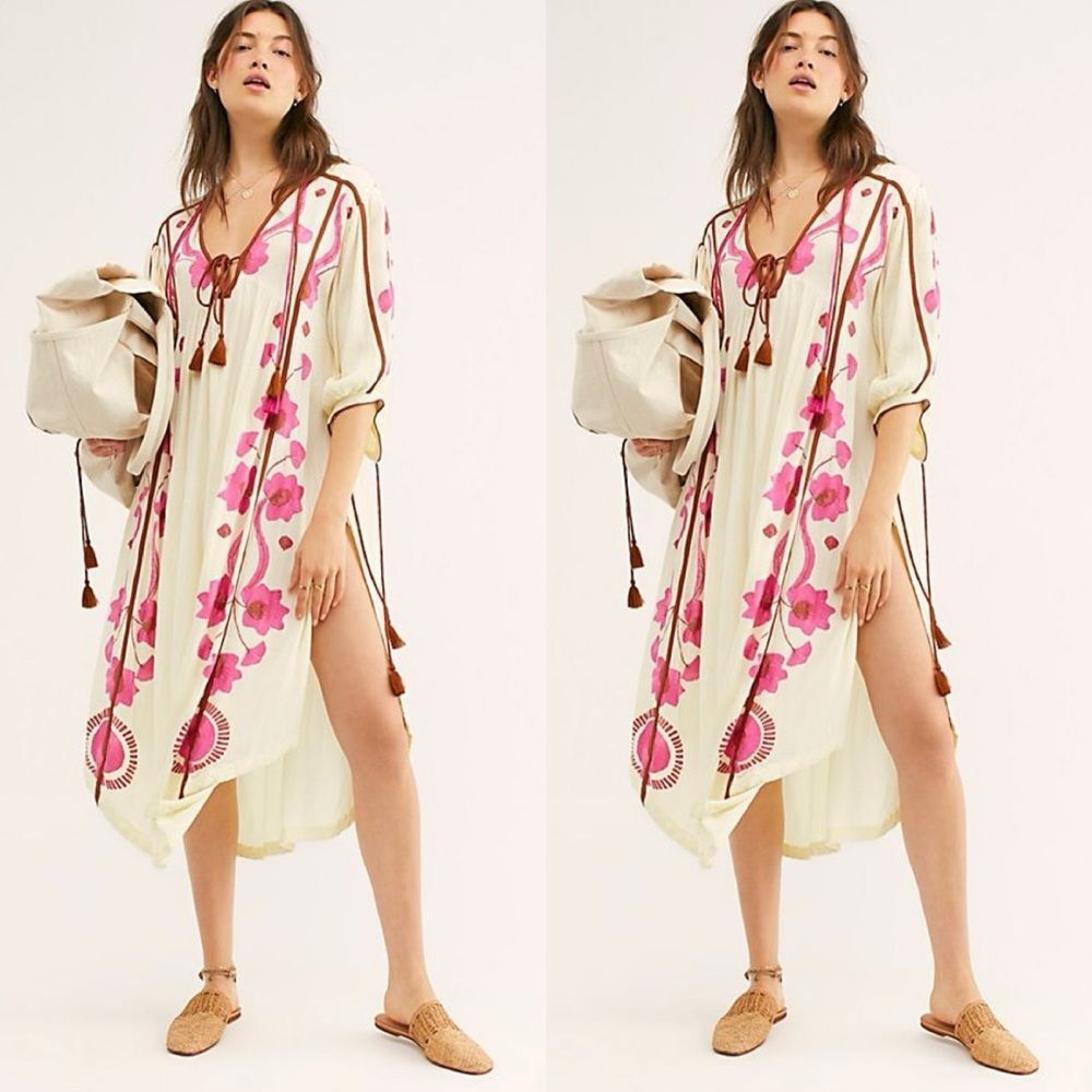 Free People Georgia Maxi Top / Midi Dress